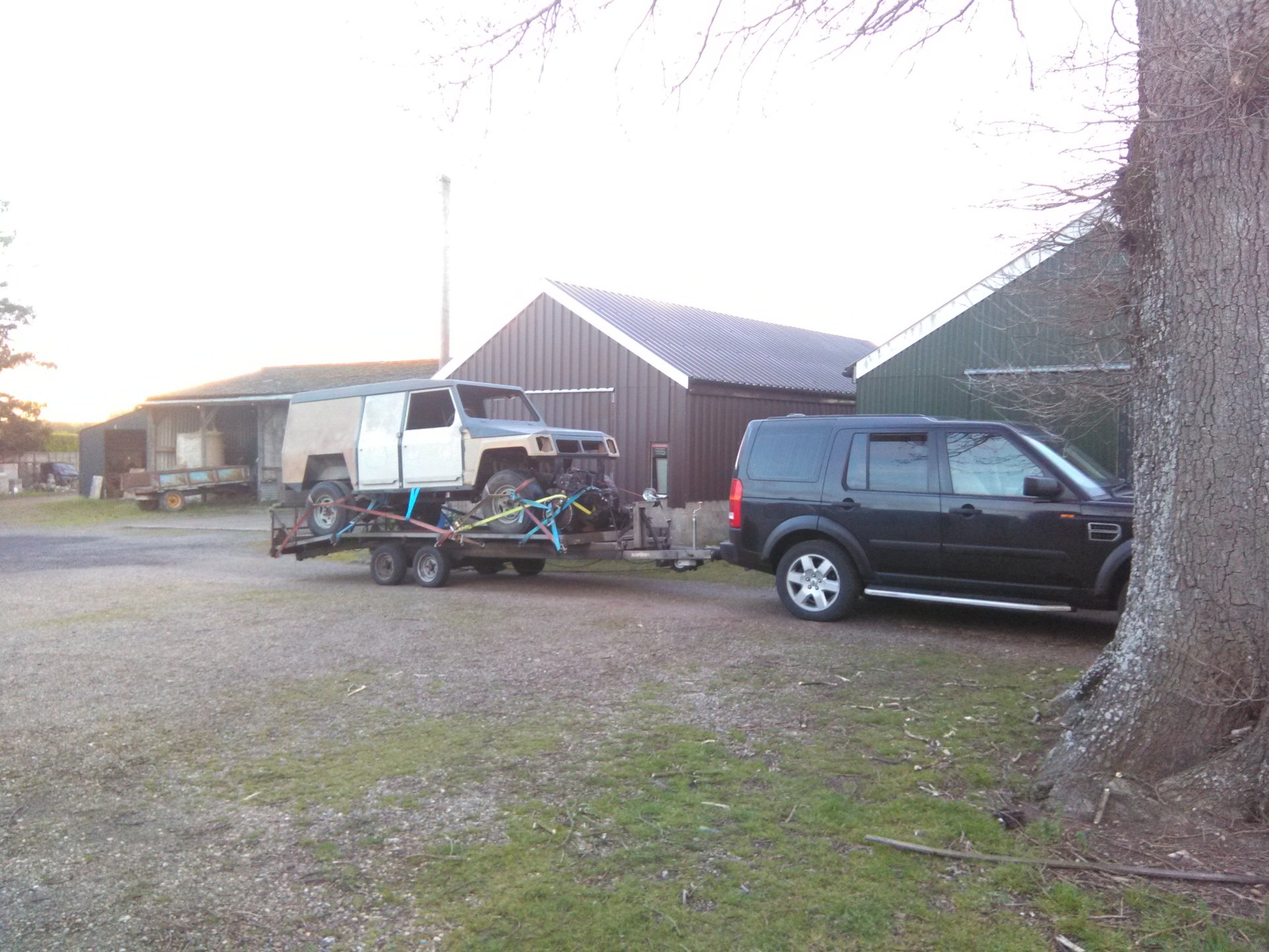 A new arrival at the workshop