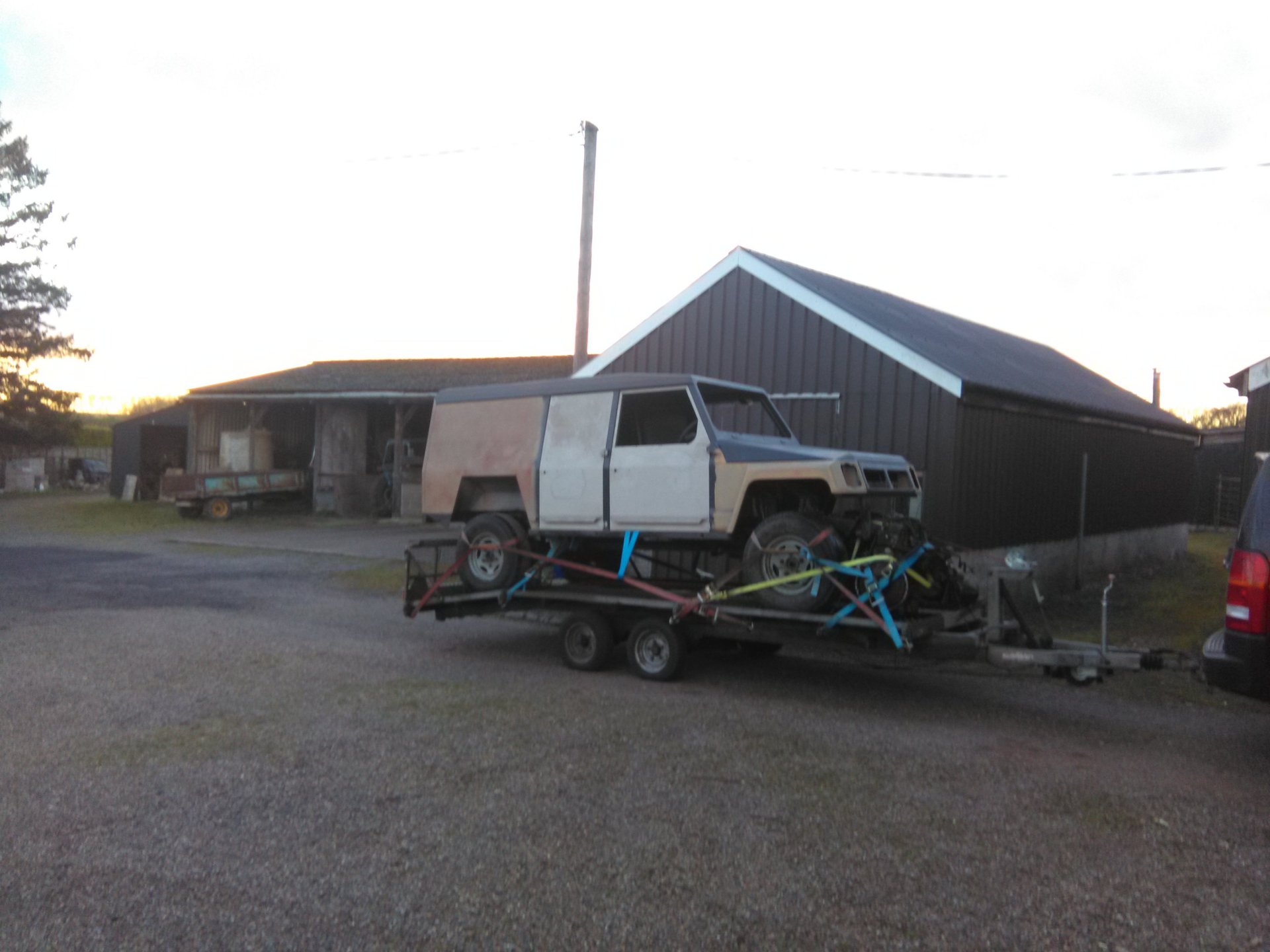 A new arrival at the workshop