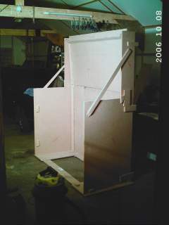 Mould under construction