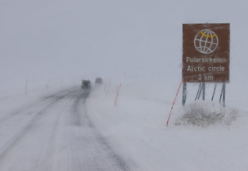 Approaching the Polar Circle
